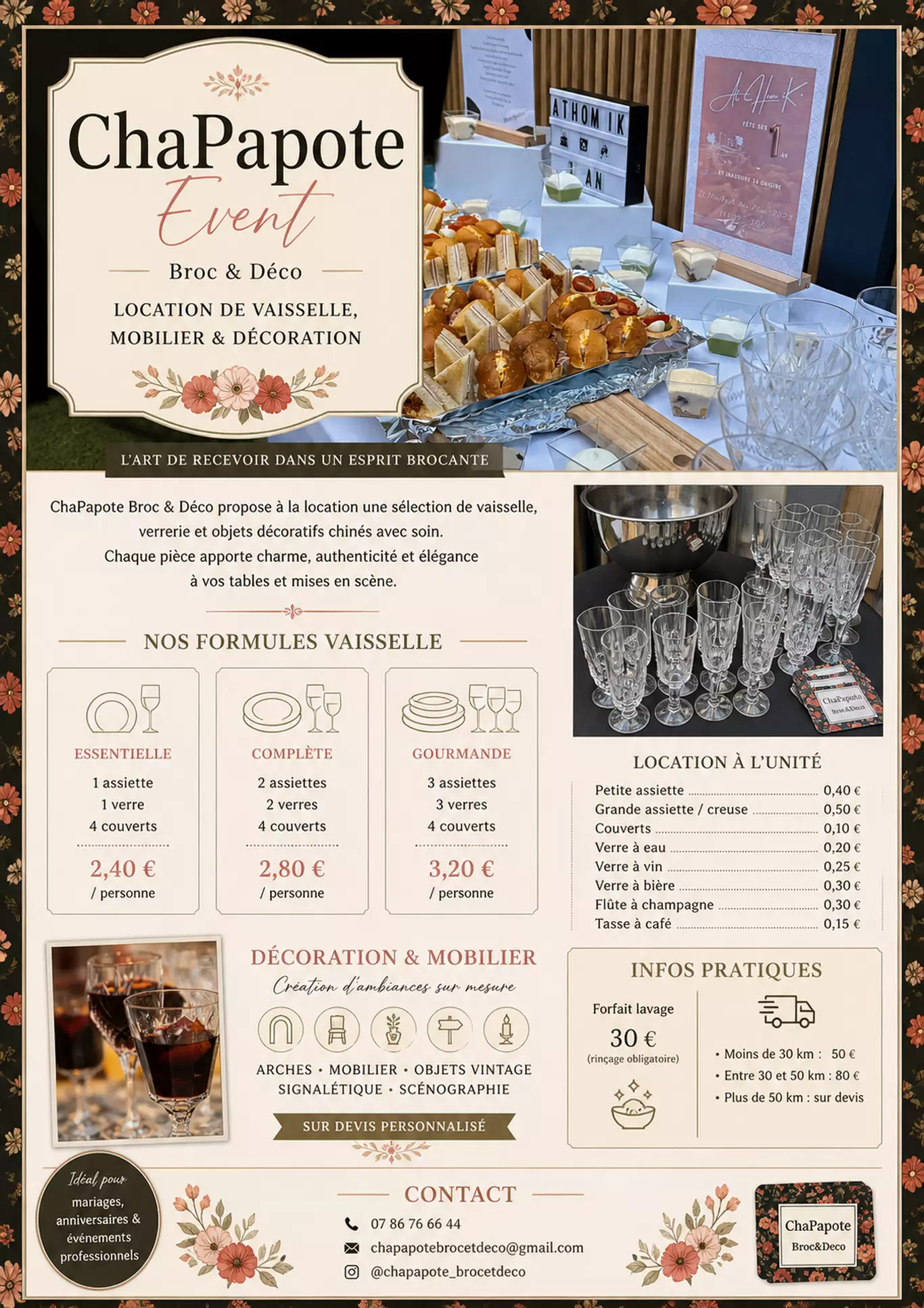 Location de matériel événementiel dans l’Oise